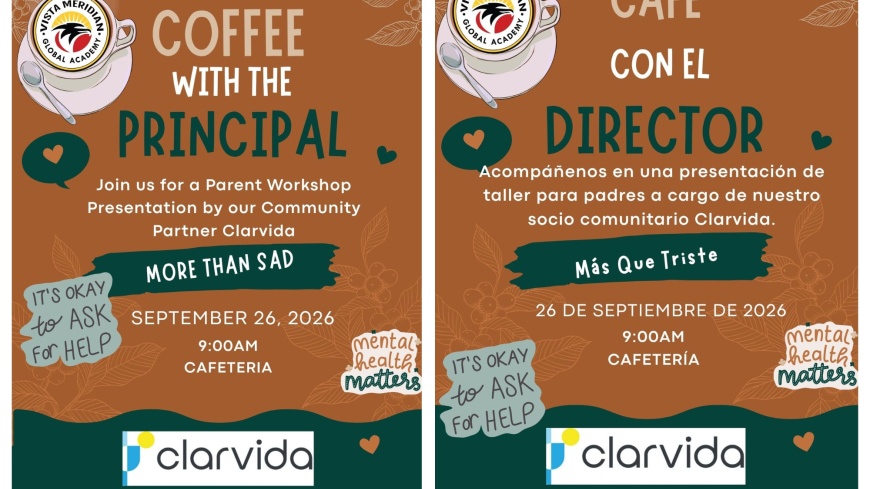 VMGA - Coffee with the Principal (9/26)